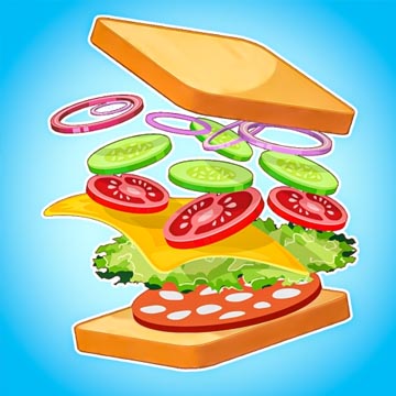 Food Stack Push game