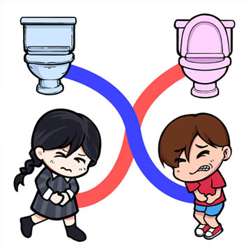 Draw To Toilet Puzzle game