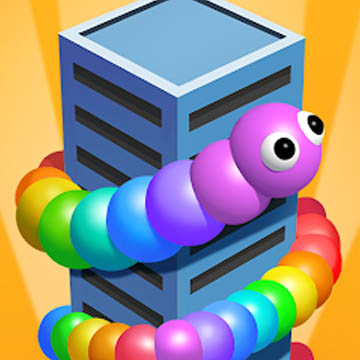 Rainbow Snake game
