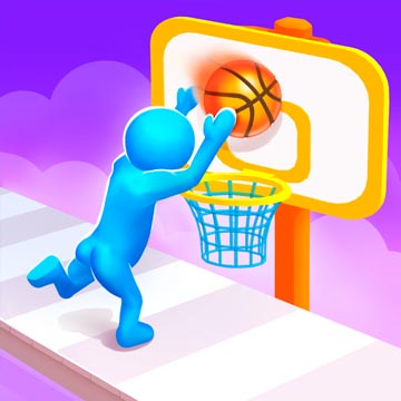 Dunk Run 3D game
